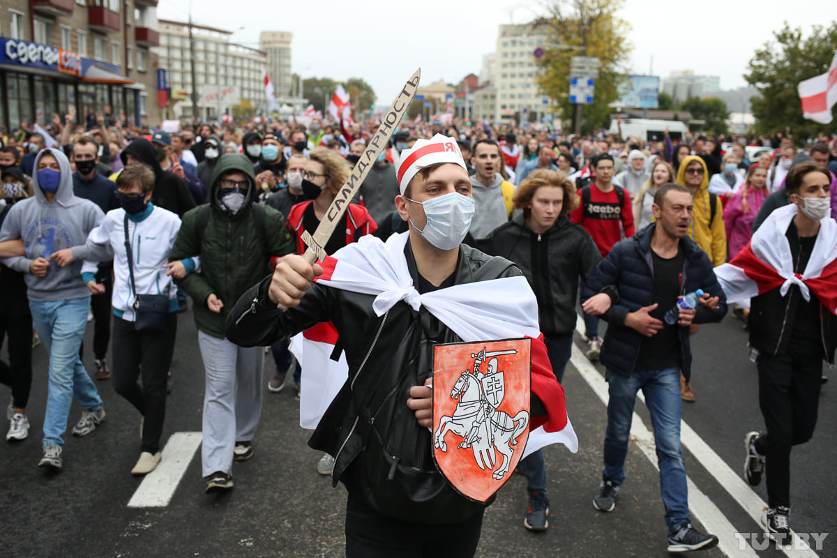 Вадим Замировский, протесты в Минске