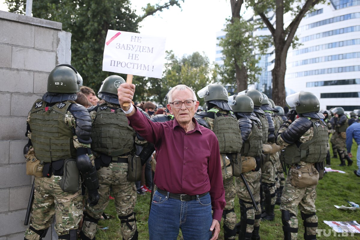 Вадим Замировский, протесты в Минске