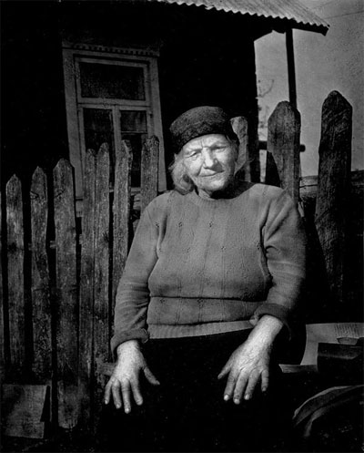 Захарэўская Марыя Васильеўна, в. Лысая Гара, 83 гады. Владимир Нехайчик, 1997